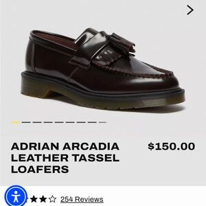 Dr martens Arcadia tassle loafers hardly worn